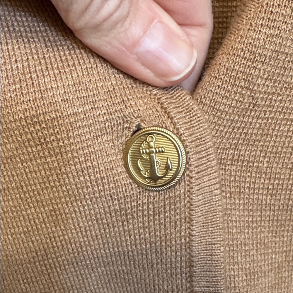 J. Crew Giselle V-Neck Button-Up Cardigan - Picture 3 of 7